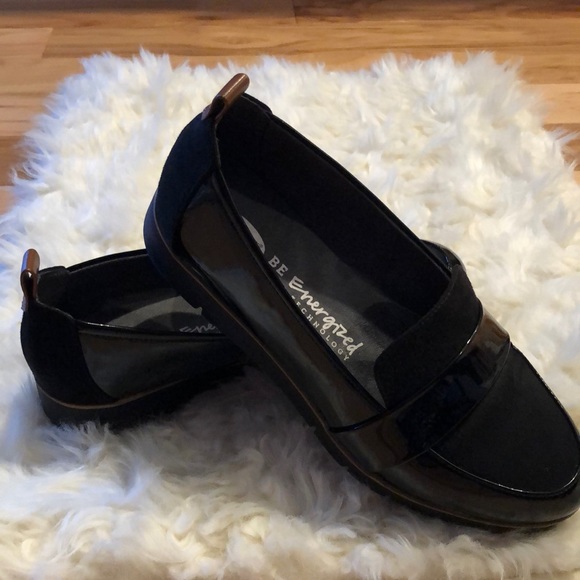 Dr.Scholls Energized Foam Tech black flats size 6M - Picture 3 of 7